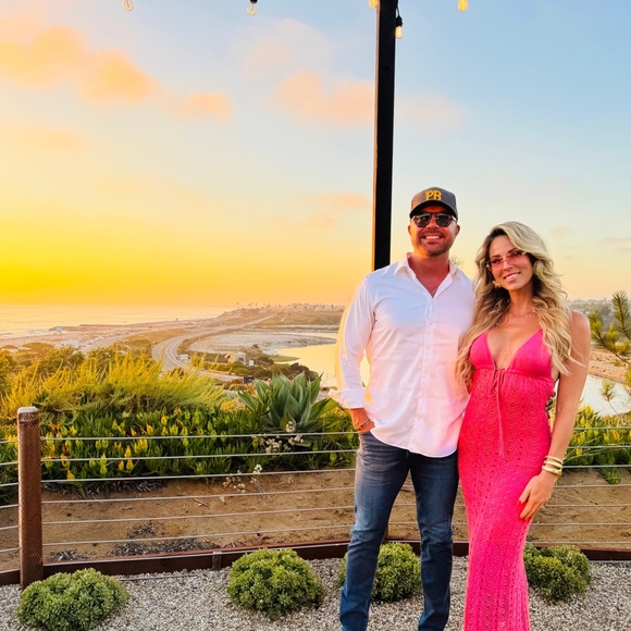 Lulu's Pink Crochet Maxi Dress - Picture 3 of 3